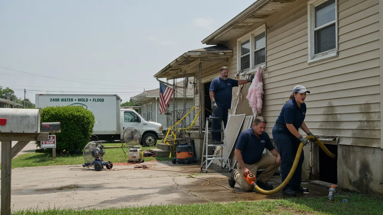 Water Damage Repair in Horseshoe Bay, TX near me